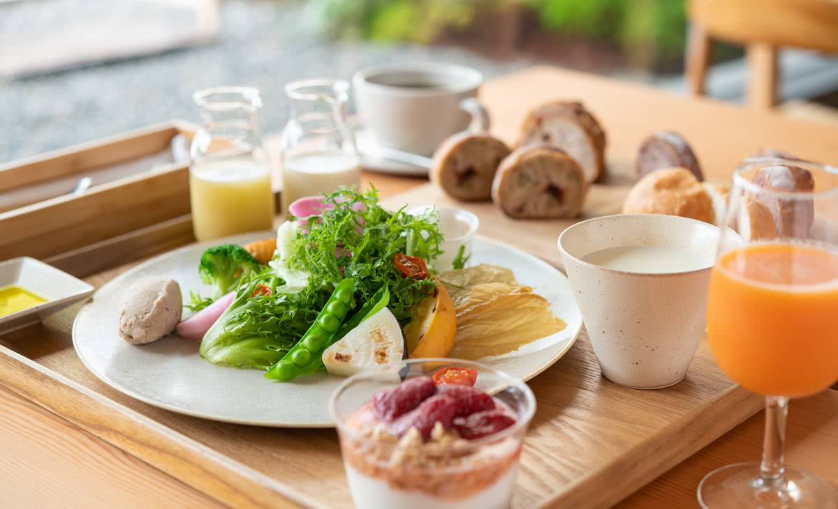 Shikikaboku's breakfast by chef Ryo Sakatsuji