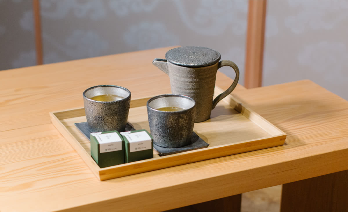 Shikikaboku special tea set